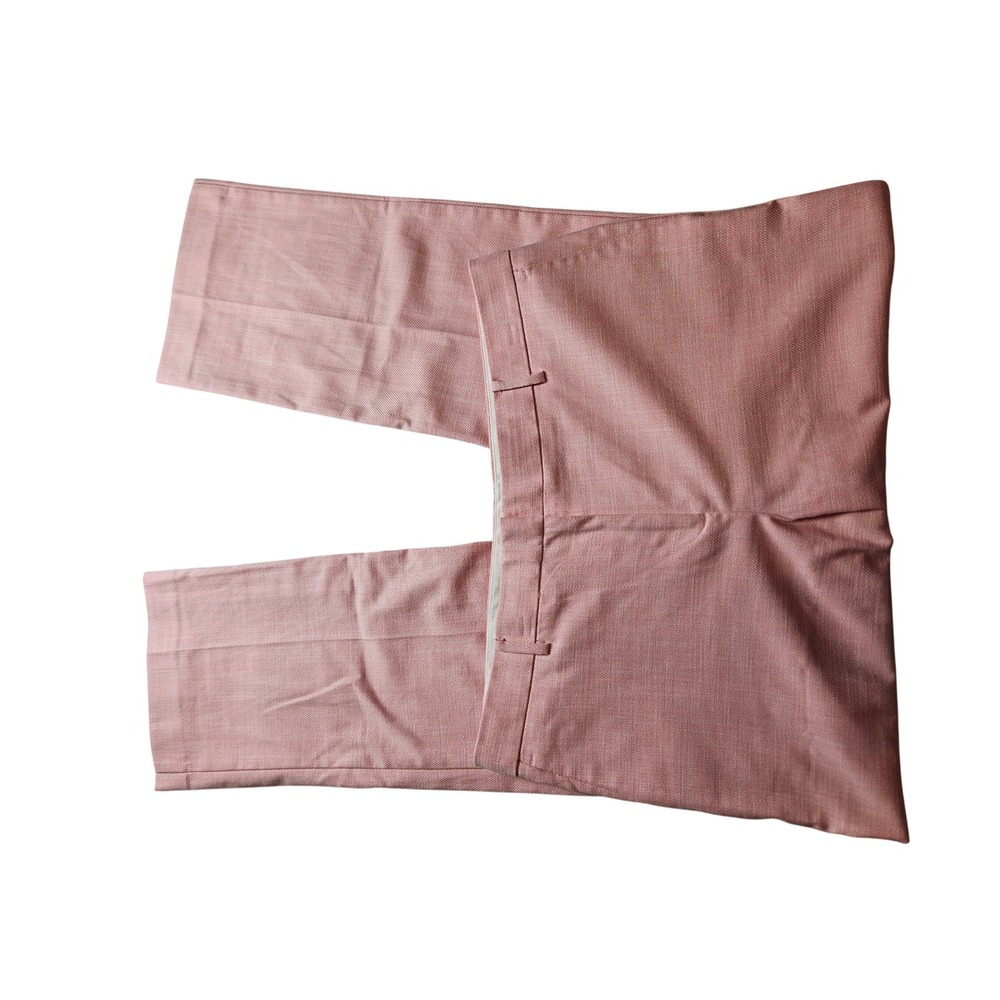 Ann Taylor Pink Heathered Dress Pants Trousers Size 14 Office Career Wear